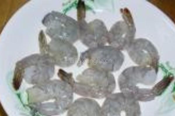 荠菜虾球的做法图解5
