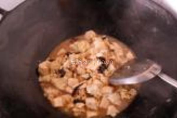 虾皮蛋松焖豆腐的做法图解11