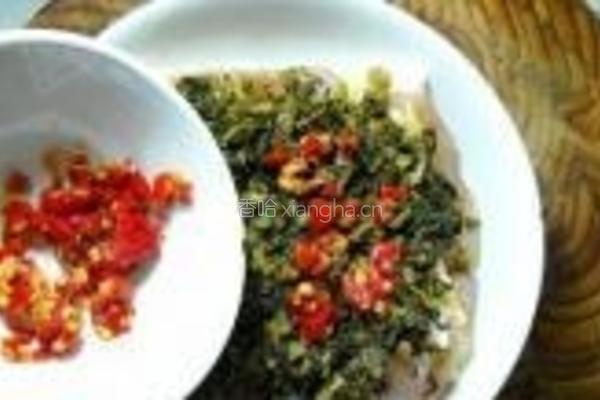 雪菜蒸鱼豆腐的做法图解9