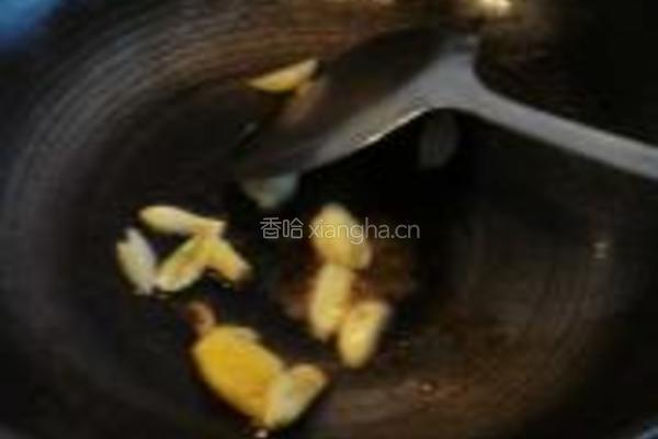 紫苏炒粉肠的做法图解4