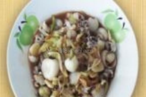 蚝油葱香墨斗鱼的做法图解9