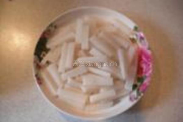 萝卜香菇蒸排骨的做法图解7