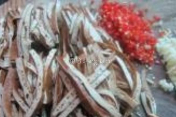凉拌卤味豆腐丝的做法图解2