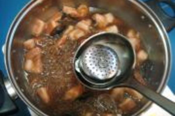 猪肉炖粉条的做法图解9