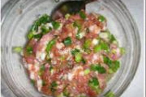 节瓜花菇焖肉饼的做法图解3