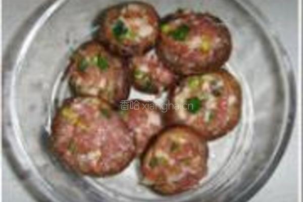节瓜花菇焖肉饼的做法图解6