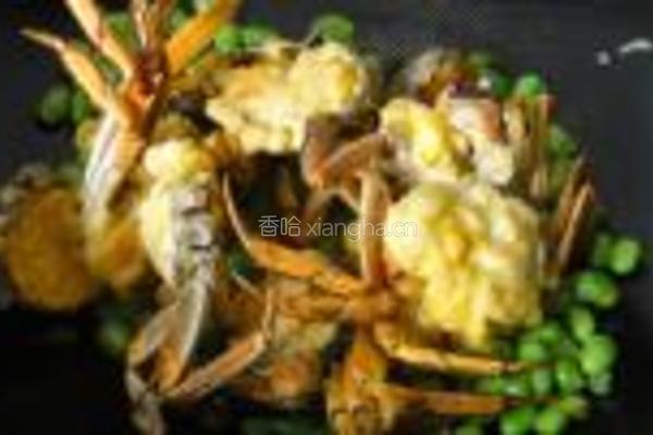 毛豆面拖蟹的做法图解9