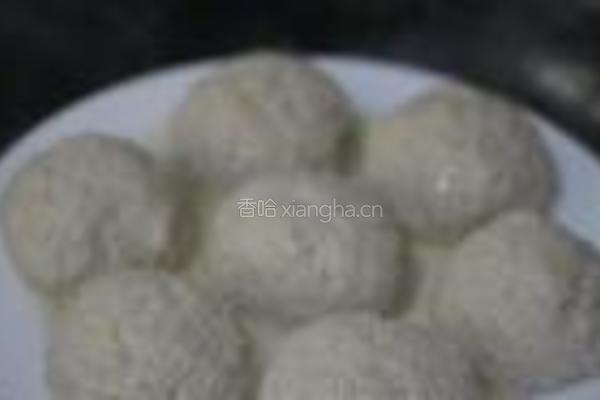 清蒸狮子头的做法图解6