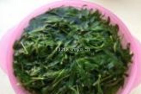 凉拌山菜的做法图解3