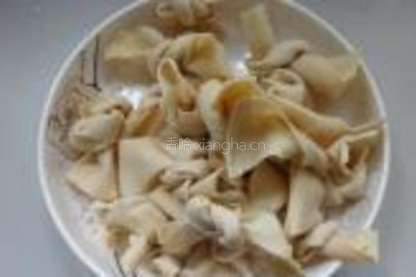 红烧排骨千张结的做法图解5