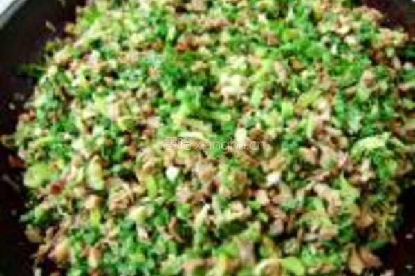 酱肉白菜包的做法图解6