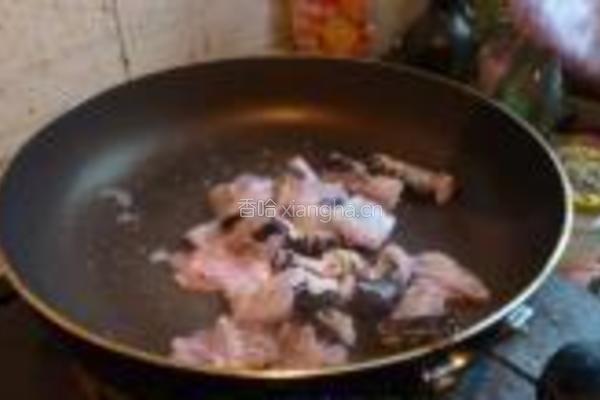 青笋爆牛蛙的做法图解8