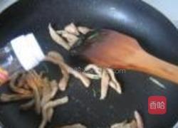 肉丝烧金针的做法图解3