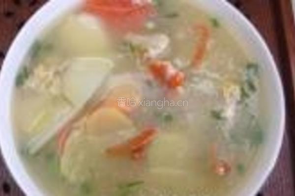 青蟹土豆羹的做法图解7