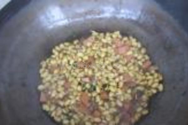 黄豆芽炒火腿肠的做法图解7