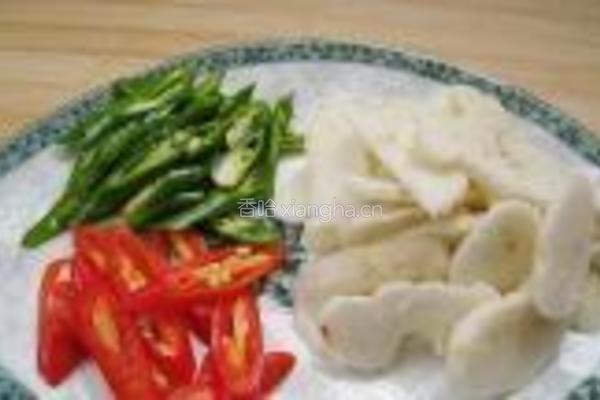 荸荠炒肉片的做法图解3