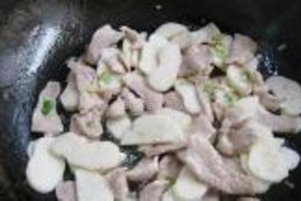 荸荠炒肉片的做法图解8