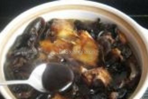豆腐木耳炖咸青鱼的做法图解10
