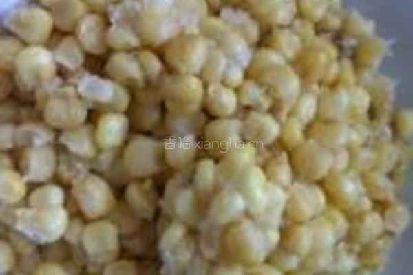 清炒玉米粒的做法图解2