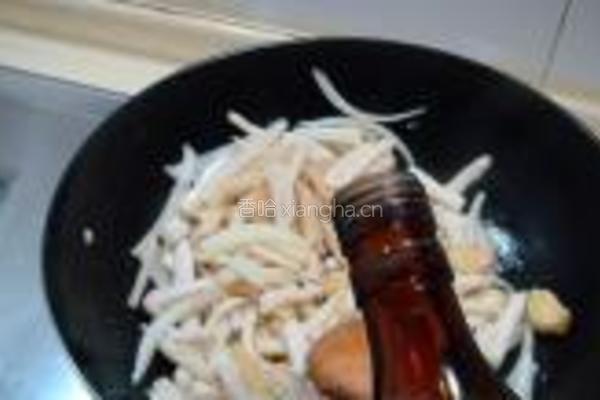 菌菇炒牛肚的做法图解10