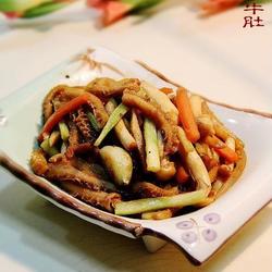 菌菇炒牛肚的做法[图]
