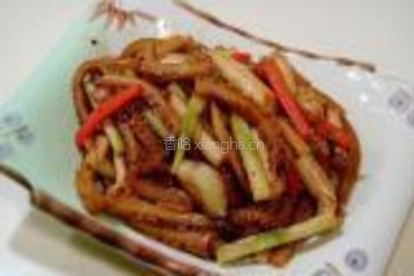 菌菇炒牛肚的做法图解16