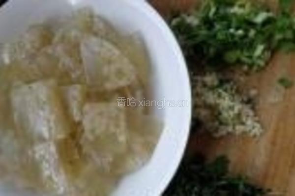 凉拌猪皮冻的做法图解6
