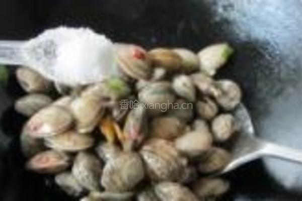 酱烧花蛤的做法图解8