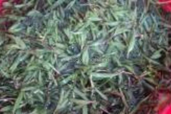花生碎拌山菜的做法图解1