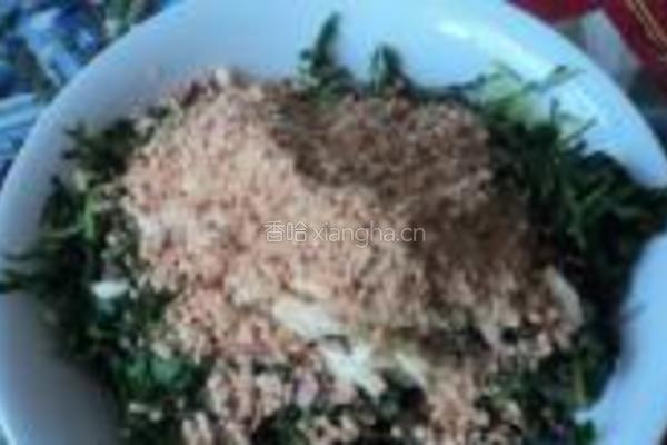 花生碎拌山菜的做法图解6