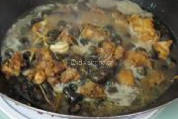 石螺鸡煲的做法图解9