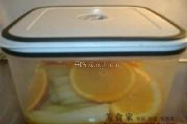 橙汁冬瓜的做法图解7