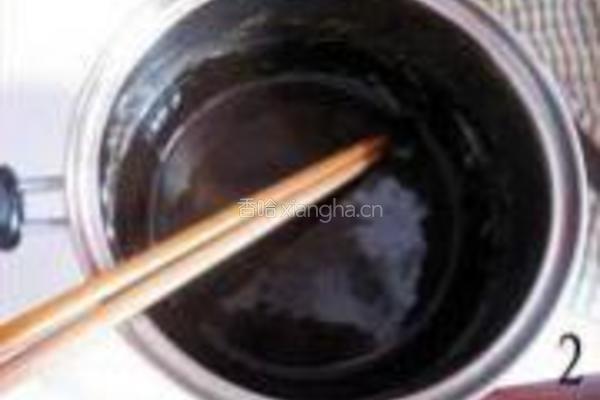 酸奶黄桃龟苓膏的做法图解2