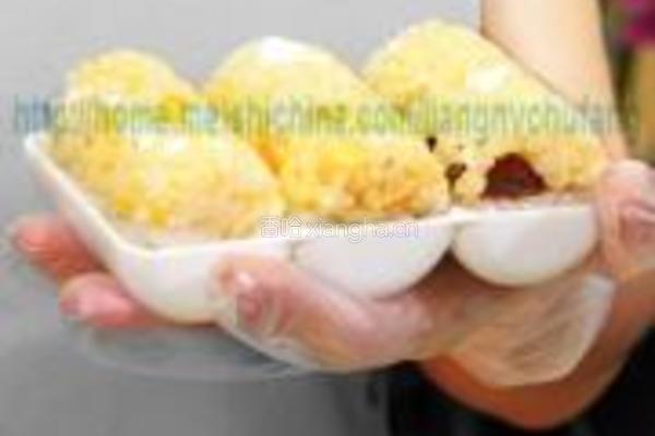 双色绝味海苔饭团的做法图解13