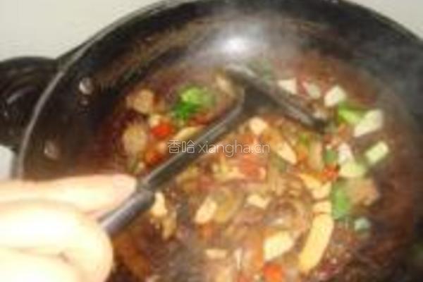 香干小炒肉的做法图解18