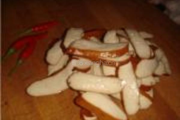 香干小炒肉的做法图解4