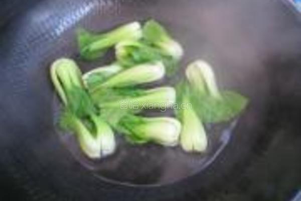 蚝油青菜蘑菇的做法图解10