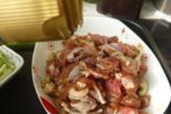 酱爆羊肉的做法图解2