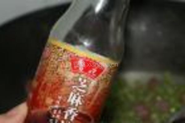 腊肠炒青豆的做法图解6