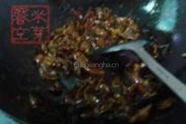 香炒鸭胗的做法图解4
