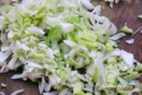 苦菊拌竹蛏的做法图解3