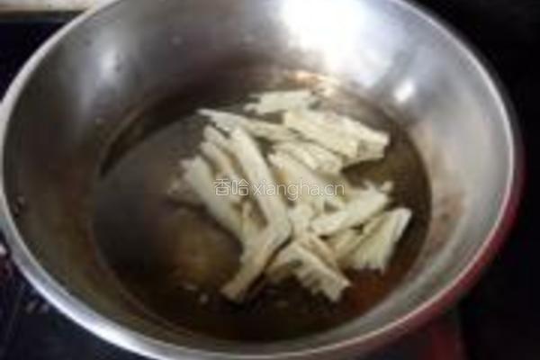 红油腐竹的做法图解4