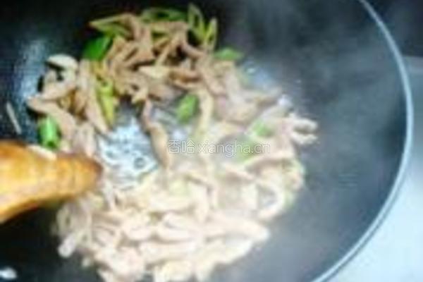 土豆丝炒肉的做法图解5