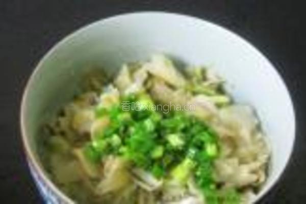 凉拌栀子花的做法图解8