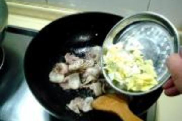 蚝油蘑菇肉片的做法图解10