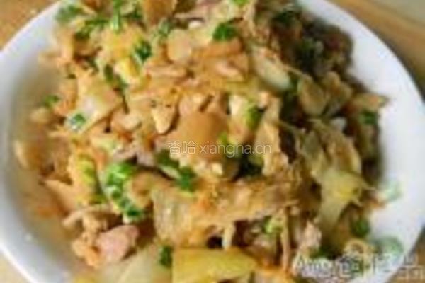 泡椒冬菜鸡杂的做法图解12