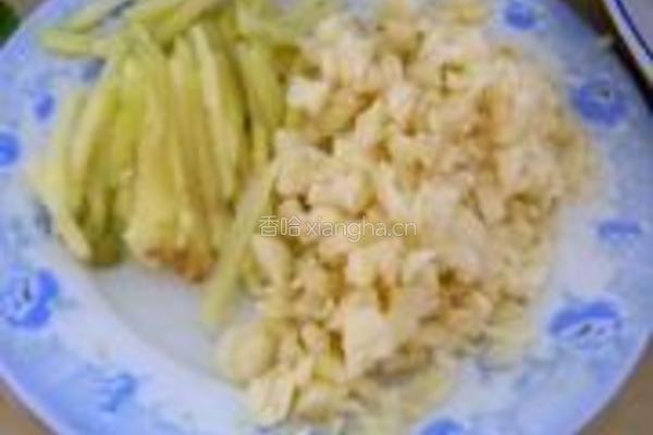 泡椒冬菜鸡杂的做法图解4