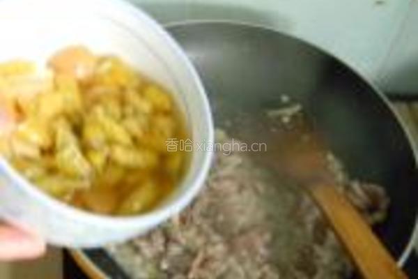 泡椒冬菜鸡杂的做法图解7