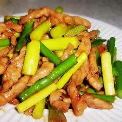 肉丝蒜苗的做法[图]