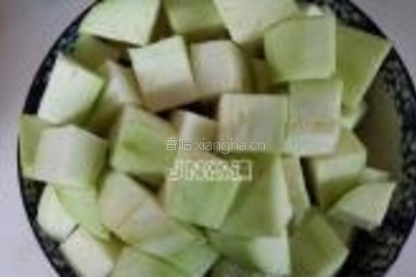 酱香地三鲜的做法图解3
